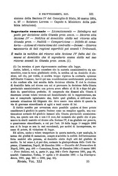 Rivista amministrativa del Regno giornale ufficiale delle amministrazioni centrali, e provinciali, dei comuni e degli istituti di beneficenza