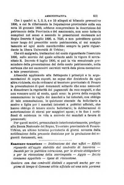 Rivista amministrativa del Regno giornale ufficiale delle amministrazioni centrali, e provinciali, dei comuni e degli istituti di beneficenza