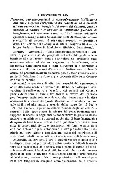 Rivista amministrativa del Regno giornale ufficiale delle amministrazioni centrali, e provinciali, dei comuni e degli istituti di beneficenza