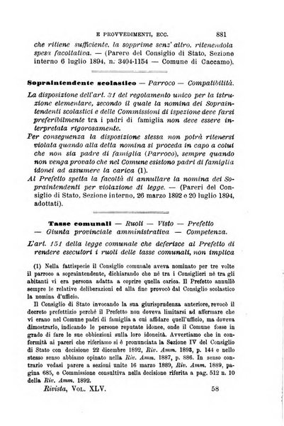 Rivista amministrativa del Regno giornale ufficiale delle amministrazioni centrali, e provinciali, dei comuni e degli istituti di beneficenza