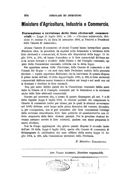 Rivista amministrativa del Regno giornale ufficiale delle amministrazioni centrali, e provinciali, dei comuni e degli istituti di beneficenza