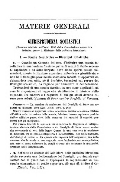 Rivista amministrativa del Regno giornale ufficiale delle amministrazioni centrali, e provinciali, dei comuni e degli istituti di beneficenza