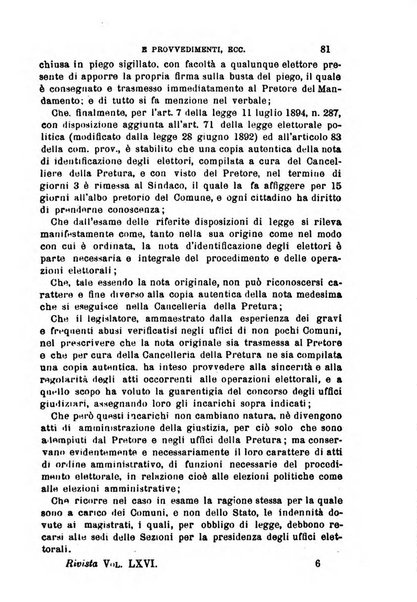 Rivista amministrativa del Regno giornale ufficiale delle amministrazioni centrali, e provinciali, dei comuni e degli istituti di beneficenza