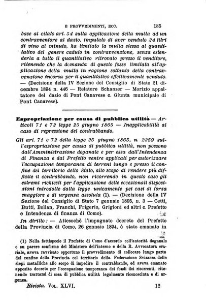 Rivista amministrativa del Regno giornale ufficiale delle amministrazioni centrali, e provinciali, dei comuni e degli istituti di beneficenza