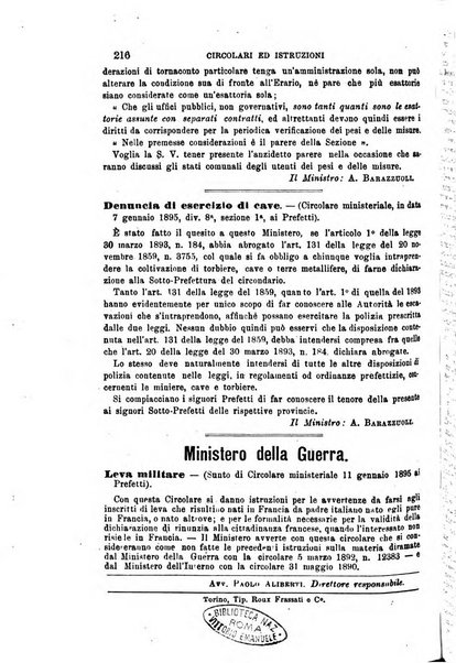 Rivista amministrativa del Regno giornale ufficiale delle amministrazioni centrali, e provinciali, dei comuni e degli istituti di beneficenza