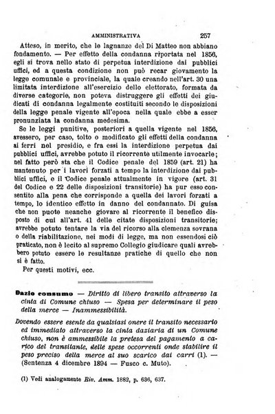 Rivista amministrativa del Regno giornale ufficiale delle amministrazioni centrali, e provinciali, dei comuni e degli istituti di beneficenza