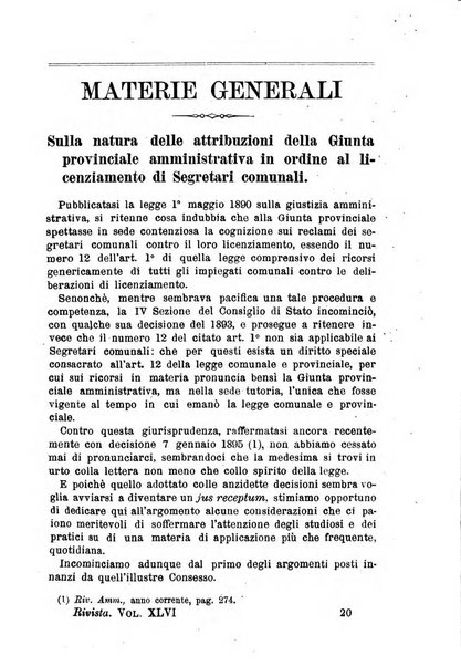 Rivista amministrativa del Regno giornale ufficiale delle amministrazioni centrali, e provinciali, dei comuni e degli istituti di beneficenza