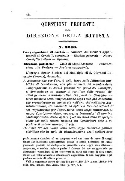 Rivista amministrativa del Regno giornale ufficiale delle amministrazioni centrali, e provinciali, dei comuni e degli istituti di beneficenza