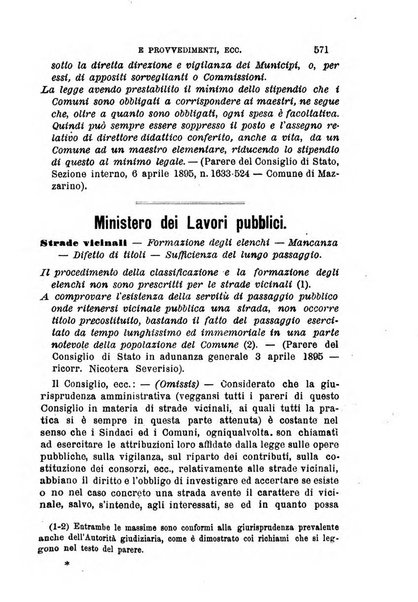 Rivista amministrativa del Regno giornale ufficiale delle amministrazioni centrali, e provinciali, dei comuni e degli istituti di beneficenza