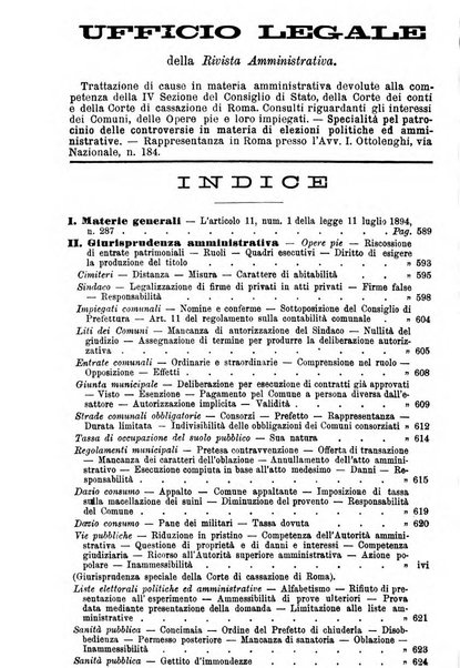 Rivista amministrativa del Regno giornale ufficiale delle amministrazioni centrali, e provinciali, dei comuni e degli istituti di beneficenza