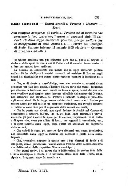 Rivista amministrativa del Regno giornale ufficiale delle amministrazioni centrali, e provinciali, dei comuni e degli istituti di beneficenza