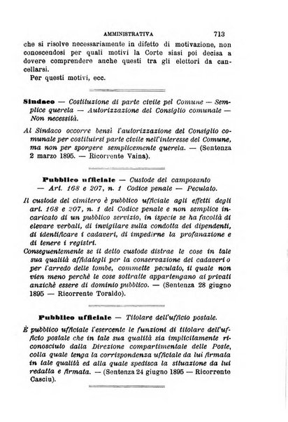 Rivista amministrativa del Regno giornale ufficiale delle amministrazioni centrali, e provinciali, dei comuni e degli istituti di beneficenza