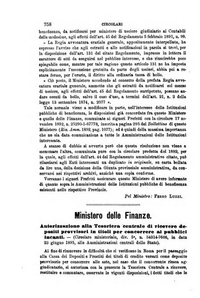 Rivista amministrativa del Regno giornale ufficiale delle amministrazioni centrali, e provinciali, dei comuni e degli istituti di beneficenza