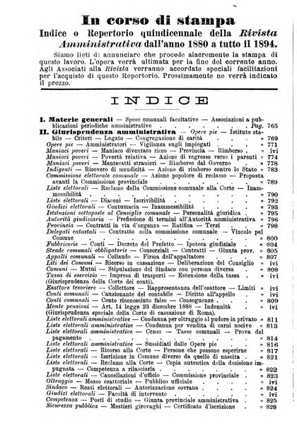 Rivista amministrativa del Regno giornale ufficiale delle amministrazioni centrali, e provinciali, dei comuni e degli istituti di beneficenza