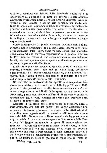 Rivista amministrativa del Regno giornale ufficiale delle amministrazioni centrali, e provinciali, dei comuni e degli istituti di beneficenza