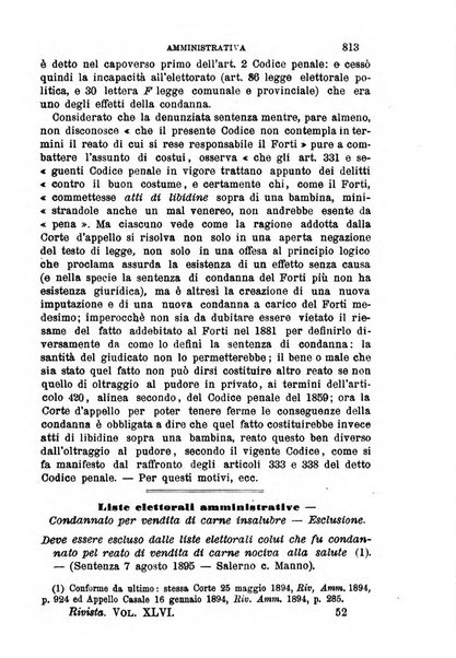 Rivista amministrativa del Regno giornale ufficiale delle amministrazioni centrali, e provinciali, dei comuni e degli istituti di beneficenza