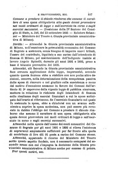 Rivista amministrativa del Regno giornale ufficiale delle amministrazioni centrali, e provinciali, dei comuni e degli istituti di beneficenza