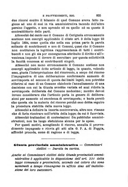 Rivista amministrativa del Regno giornale ufficiale delle amministrazioni centrali, e provinciali, dei comuni e degli istituti di beneficenza