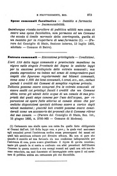 Rivista amministrativa del Regno giornale ufficiale delle amministrazioni centrali, e provinciali, dei comuni e degli istituti di beneficenza