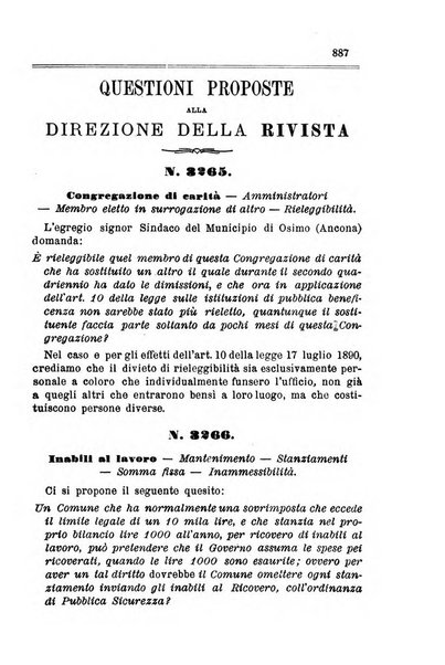 Rivista amministrativa del Regno giornale ufficiale delle amministrazioni centrali, e provinciali, dei comuni e degli istituti di beneficenza