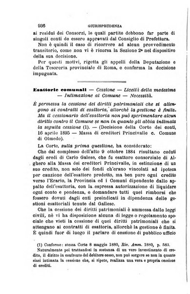 Rivista amministrativa del Regno giornale ufficiale delle amministrazioni centrali, e provinciali, dei comuni e degli istituti di beneficenza