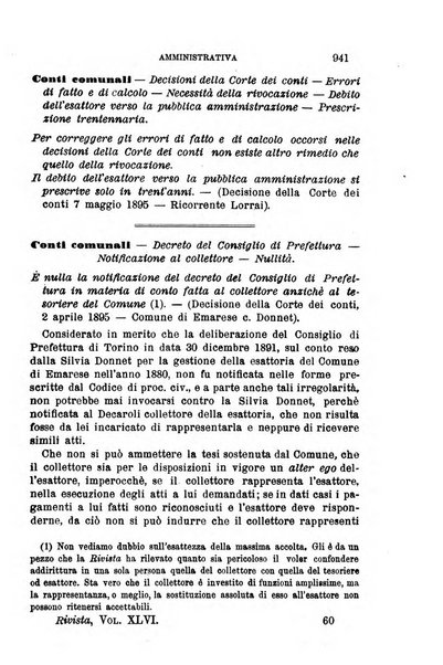 Rivista amministrativa del Regno giornale ufficiale delle amministrazioni centrali, e provinciali, dei comuni e degli istituti di beneficenza