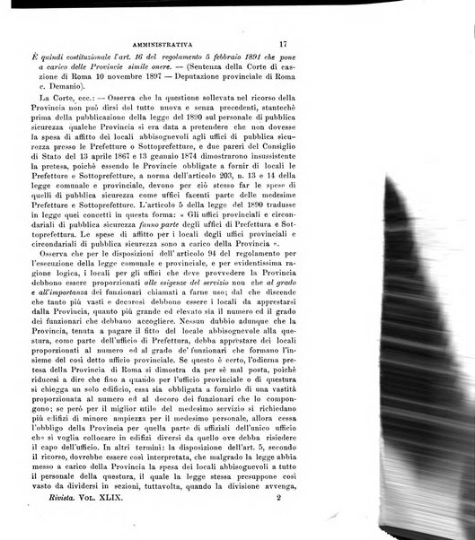 Rivista amministrativa del Regno giornale ufficiale delle amministrazioni centrali, e provinciali, dei comuni e degli istituti di beneficenza