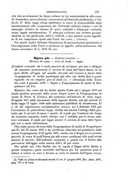 Rivista amministrativa del Regno giornale ufficiale delle amministrazioni centrali, e provinciali, dei comuni e degli istituti di beneficenza