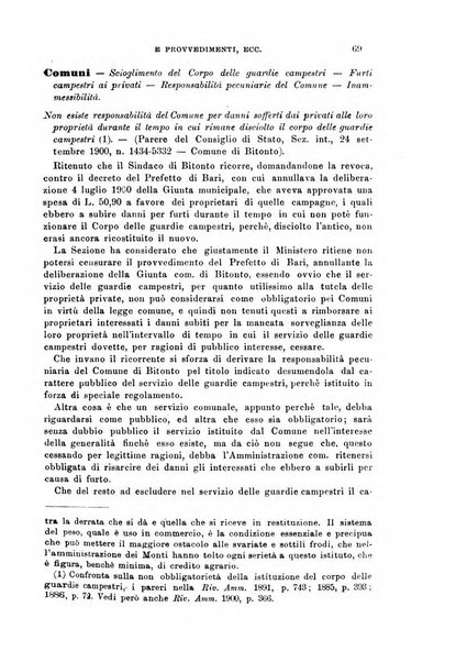 Rivista amministrativa del Regno giornale ufficiale delle amministrazioni centrali, e provinciali, dei comuni e degli istituti di beneficenza