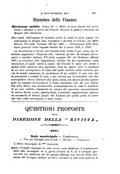 Rivista amministrativa del Regno giornale ufficiale delle amministrazioni centrali, e provinciali, dei comuni e degli istituti di beneficenza