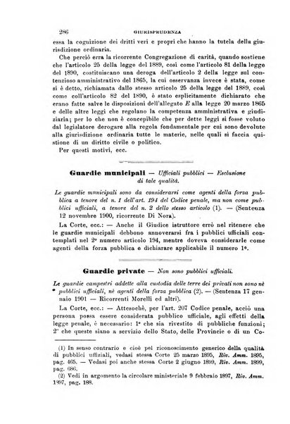 Rivista amministrativa del Regno giornale ufficiale delle amministrazioni centrali, e provinciali, dei comuni e degli istituti di beneficenza