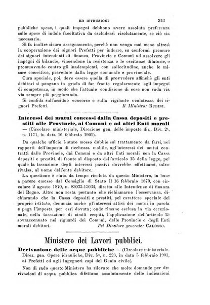 Rivista amministrativa del Regno giornale ufficiale delle amministrazioni centrali, e provinciali, dei comuni e degli istituti di beneficenza