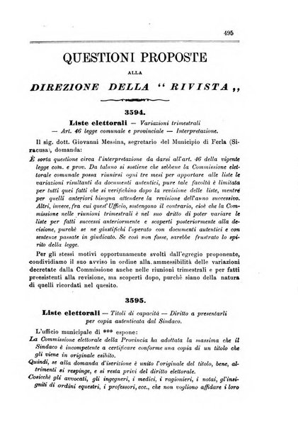 Rivista amministrativa del Regno giornale ufficiale delle amministrazioni centrali, e provinciali, dei comuni e degli istituti di beneficenza