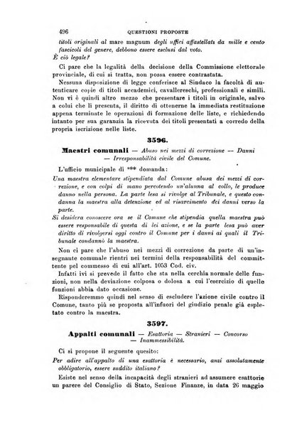 Rivista amministrativa del Regno giornale ufficiale delle amministrazioni centrali, e provinciali, dei comuni e degli istituti di beneficenza