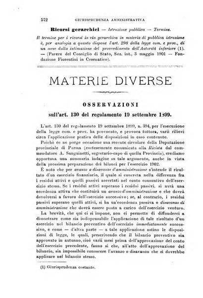 Rivista amministrativa del Regno giornale ufficiale delle amministrazioni centrali, e provinciali, dei comuni e degli istituti di beneficenza