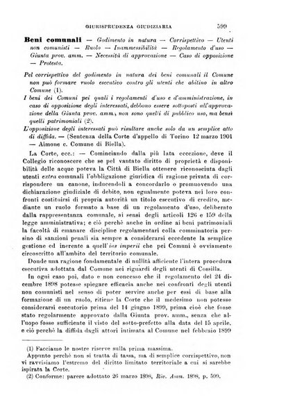 Rivista amministrativa del Regno giornale ufficiale delle amministrazioni centrali, e provinciali, dei comuni e degli istituti di beneficenza