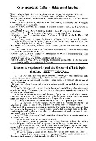 Rivista amministrativa del Regno giornale ufficiale delle amministrazioni centrali, e provinciali, dei comuni e degli istituti di beneficenza