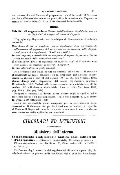 Rivista amministrativa del Regno giornale ufficiale delle amministrazioni centrali, e provinciali, dei comuni e degli istituti di beneficenza