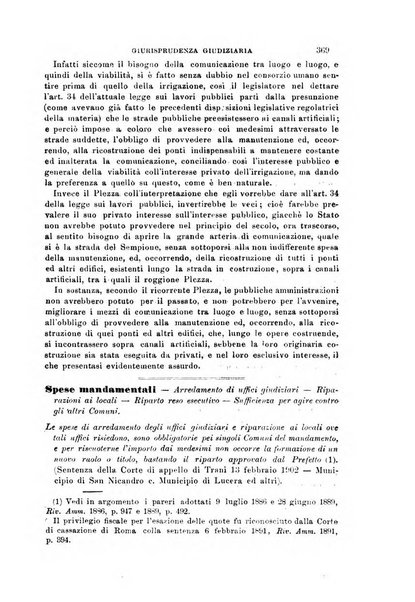 Rivista amministrativa del Regno giornale ufficiale delle amministrazioni centrali, e provinciali, dei comuni e degli istituti di beneficenza