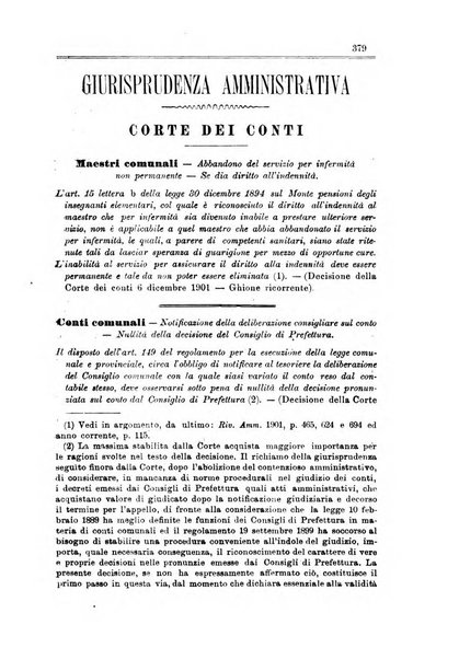 Rivista amministrativa del Regno giornale ufficiale delle amministrazioni centrali, e provinciali, dei comuni e degli istituti di beneficenza