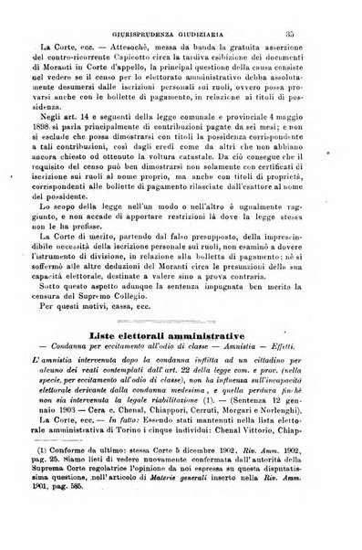 Rivista amministrativa del Regno giornale ufficiale delle amministrazioni centrali, e provinciali, dei comuni e degli istituti di beneficenza