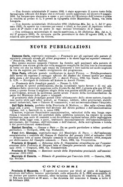 Rivista amministrativa del Regno giornale ufficiale delle amministrazioni centrali, e provinciali, dei comuni e degli istituti di beneficenza