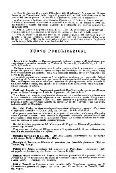 Rivista amministrativa del Regno giornale ufficiale delle amministrazioni centrali, e provinciali, dei comuni e degli istituti di beneficenza