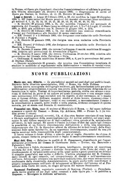 Rivista amministrativa del Regno giornale ufficiale delle amministrazioni centrali, e provinciali, dei comuni e degli istituti di beneficenza