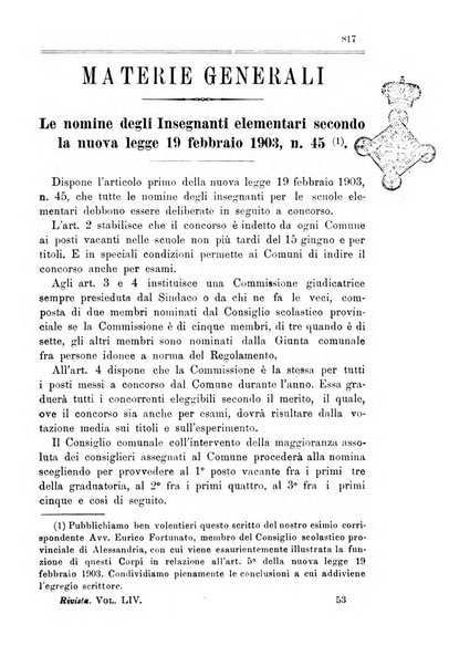 Rivista amministrativa del Regno giornale ufficiale delle amministrazioni centrali, e provinciali, dei comuni e degli istituti di beneficenza