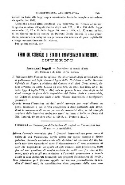 Rivista amministrativa del Regno giornale ufficiale delle amministrazioni centrali, e provinciali, dei comuni e degli istituti di beneficenza