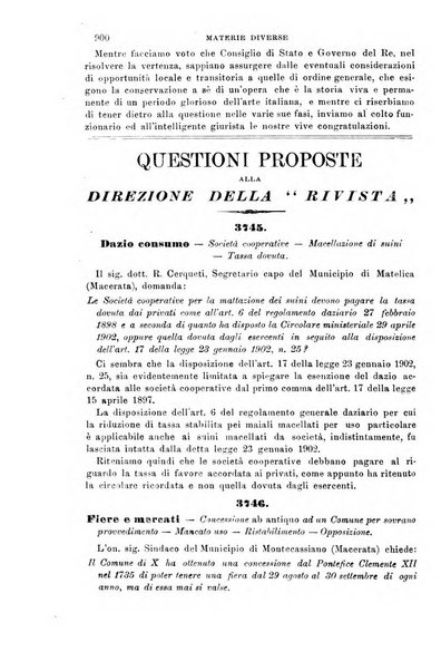 Rivista amministrativa del Regno giornale ufficiale delle amministrazioni centrali, e provinciali, dei comuni e degli istituti di beneficenza