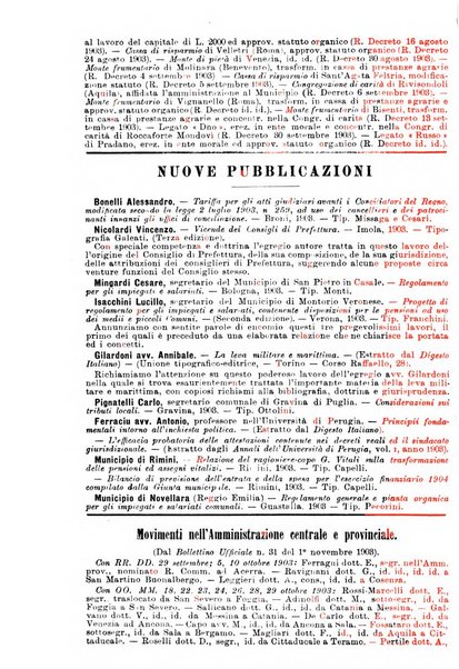 Rivista amministrativa del Regno giornale ufficiale delle amministrazioni centrali, e provinciali, dei comuni e degli istituti di beneficenza