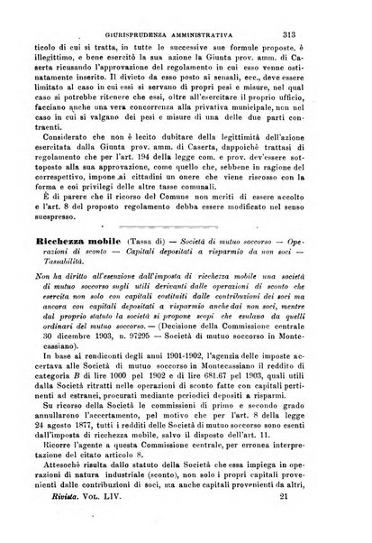 Rivista amministrativa del Regno giornale ufficiale delle amministrazioni centrali, e provinciali, dei comuni e degli istituti di beneficenza