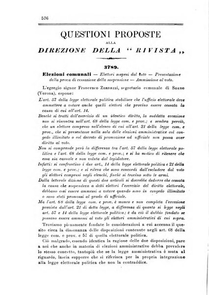 Rivista amministrativa del Regno giornale ufficiale delle amministrazioni centrali, e provinciali, dei comuni e degli istituti di beneficenza